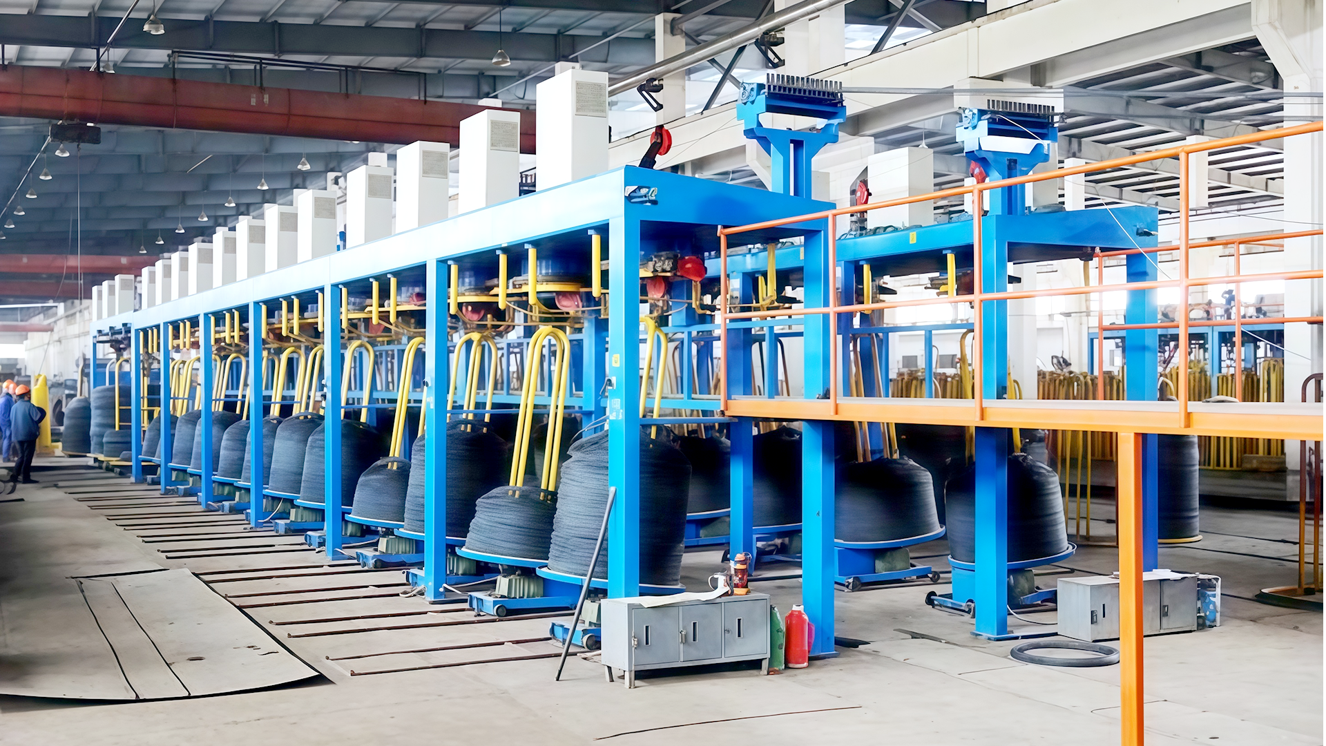 Bagaimanakah Mesin Pengambilan Wayar memastikan ketegangan seragam semasa proses penggulungan wayar?